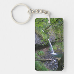 Ponytail Falls, Oregon Keychain