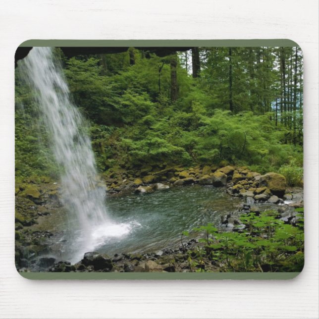 Ponytail Falls, Oregon Mouse Pad (Front)