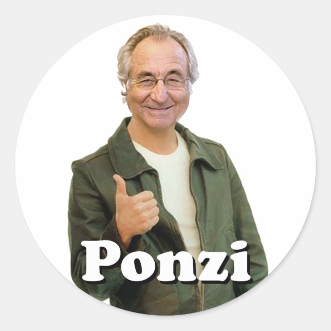 PONZI sticker (Front)