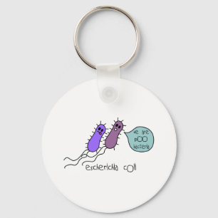 Poo Bacteria Keychain