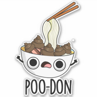 Poo-don Funny Udon Pun 
