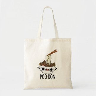 Poo-don Funny Udon Pun  Tote Bag
