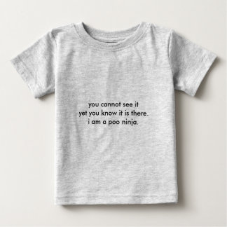 Poo Ninja Baby T-Shirt