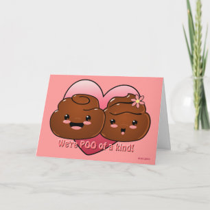 Poo of a Kind Valentine's Day Card