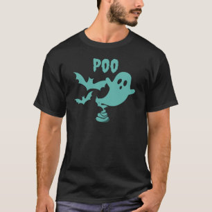 Poo Pooping Ghost T-Shirt