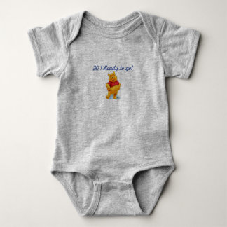 Poo Teddy Bear Body suits Baby Bodysuit