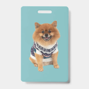 Poochie Dog Sweater   Badge