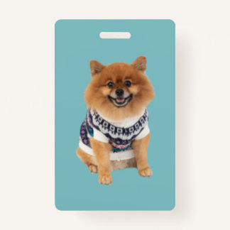 Poochie Dog Sweater | Badge