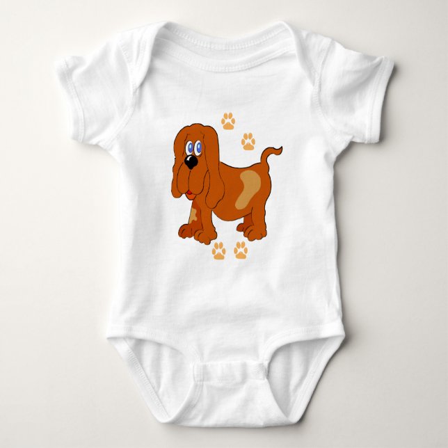 Poochtastic Baby Bodysuit (Front)