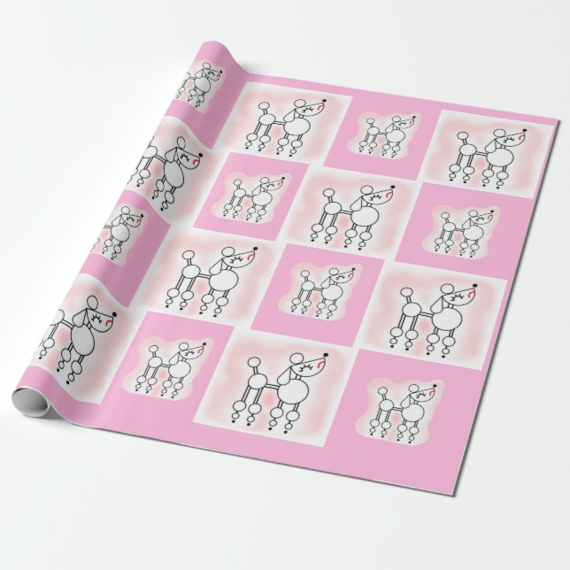 Poodday Wives, Papier Cadeau sur une Roulette (Déroulé)