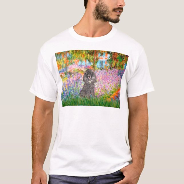 Poodle (8S) - Garden T-Shirt (Front)