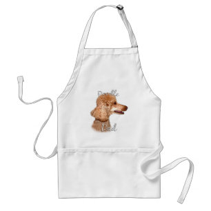 Poodle (apricot) Dad 2 Standard Apron