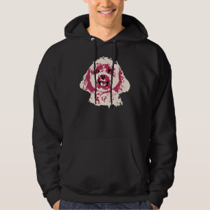 Poodle Art Cute Artistic Colourful Dog Puppy Pet G Hoodie
