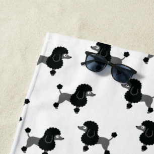 Poodle Beach Towel