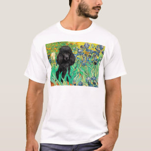 Poodle (black 1) - Irises T-Shirt