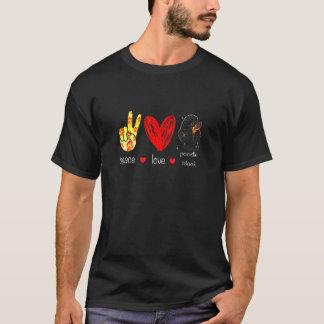 Poodle Black Dog Poodle Black Dog T-Shirt