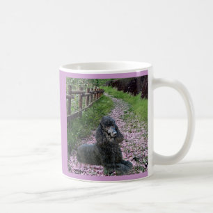Poodle Black Heartbeat Mug