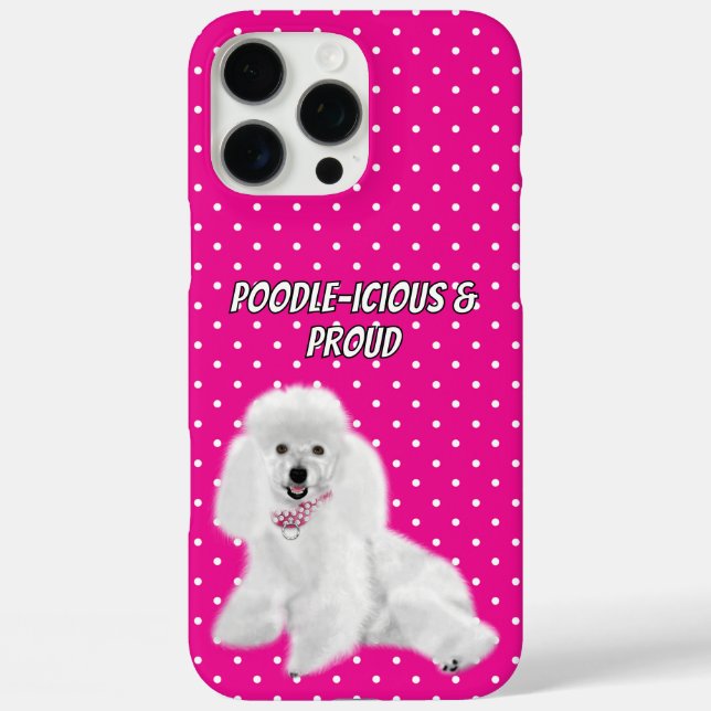 Poodle Case-Mate iPhone Case (Back)