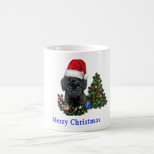 Poodle Christmas   Coffee Mug
