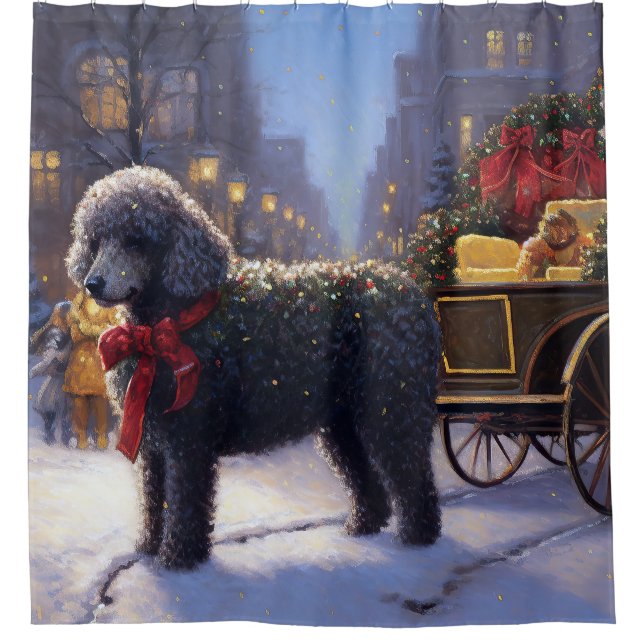 Poodle Christmas Festive Season (Front)