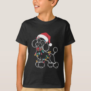 Poodle Christmas  T-Shirt