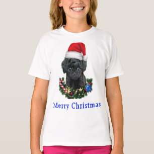 Poodle Christmas  T-Shirt
