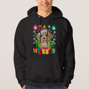 Poodle Christmas Tree Ornaments Xmas Cute Dog Love Hoodie
