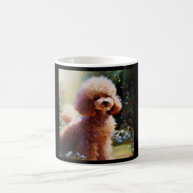 Poodle  coffee mug (Center)