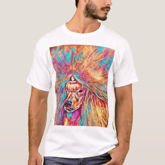 Poodle continental Head T-Shirt