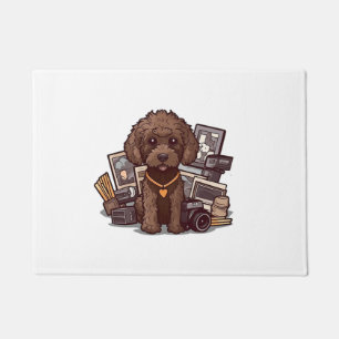 Poodle Copy Copy Doormat