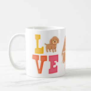 Poodle Cute Dog Dad Coffee Mug