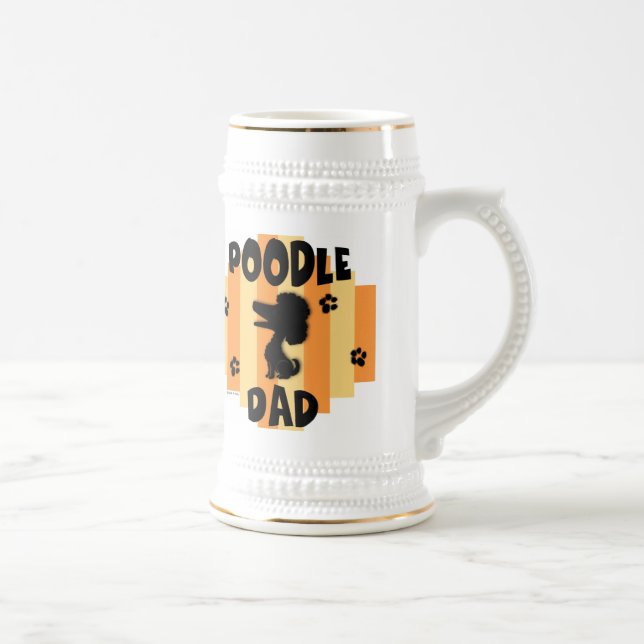 Poodle Dad Mug (Right)