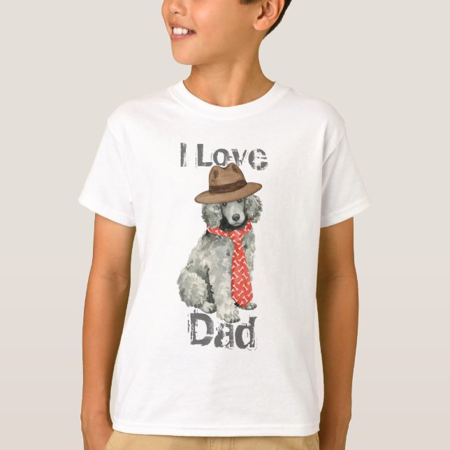 Poodle Dad T-Shirt (Front)