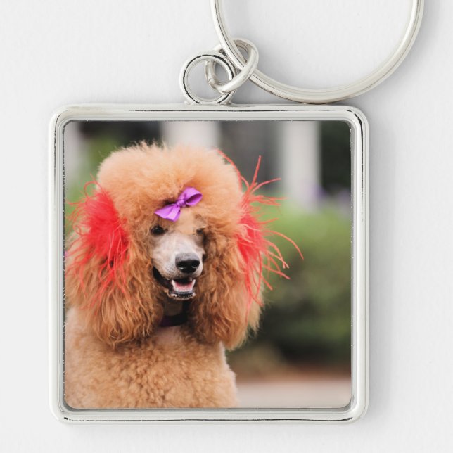Poodle Day 2010 #1 Keychain (Front)