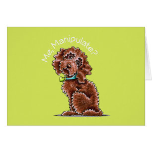 Poodle de chocolat Mélanger moi Manipuler