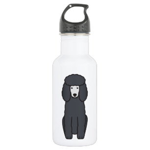 Poodle Dog Cartoon 532 Ml Water Bottle