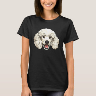 Poodle Dog Face Puppy Pet Animal Poodle Poodle Mo T-Shirt