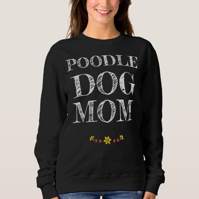 Poodle Dog Groomer Sweatshirt (Front)