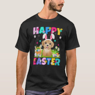 Poodle Dog  Happy Easter Bunny Poodle Easter Sunda T-Shirt