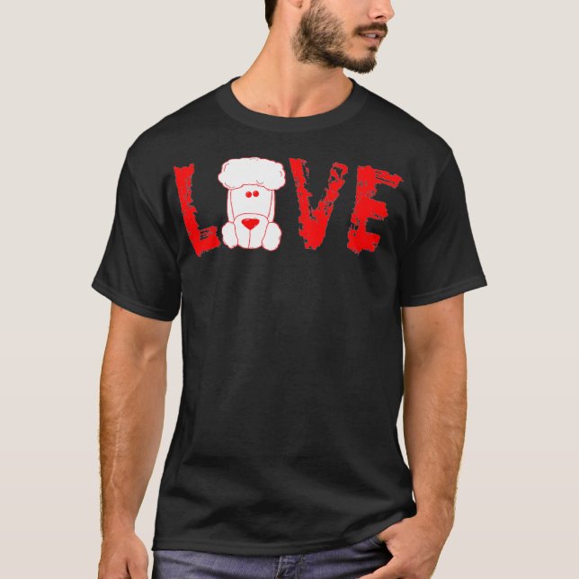 Poodle Dog Love 0622 T-Shirt (Front)