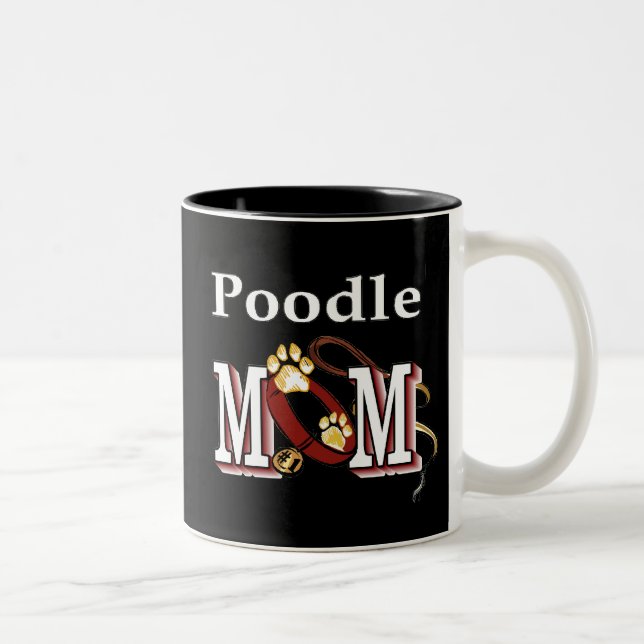 Poodle Dog Mom Mug (Right)