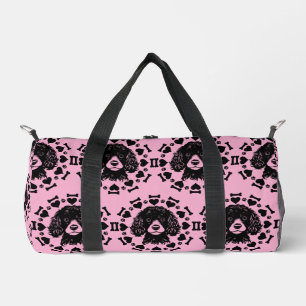 Poodle Dog Owner Duffle Bag