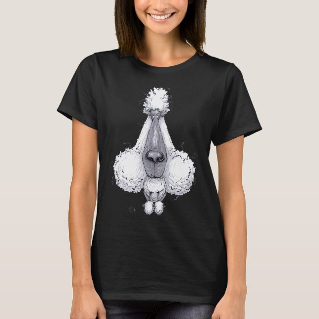 Poodle Dog                         T-Shirt (Front)