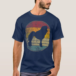 Poodle Dog Vintage Distressed Retro 70s 80s 90s Gi T-Shirt