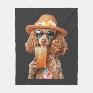 Poodle Fleece Blanket