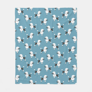 Poodle Fleece Blanket
