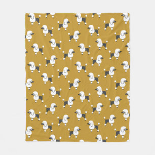 Poodle Fleece Blanket