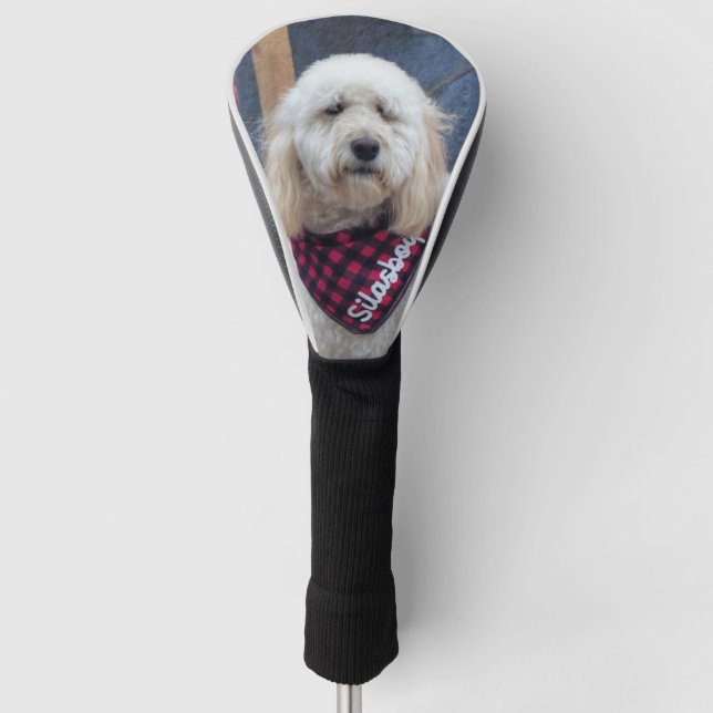 Poodle Golf Head Cover (Front)