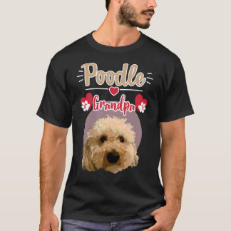 Poodle Grandpa      T-Shirt