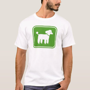 Poodle (Green) T-Shirt
